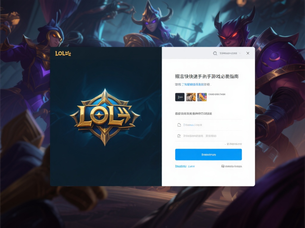 初学者指南:LOL官网下载与安装全攻略 引言:快速上手LOL的必备指南
作为一
