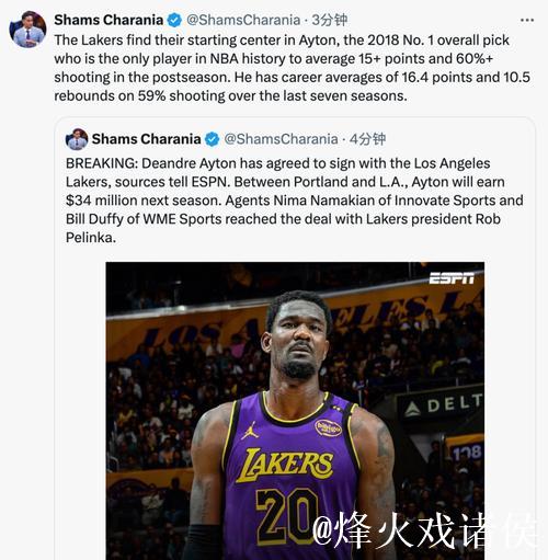 2018年太阳状元艾顿加盟湖人,现表现出色 2018年太阳状元艾顿加盟湖人,现表现出色